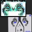Picture of Queen Anu-Ra Stencil Eyes - 60SE (8YRS and UP)