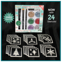 Picture of Sparkle Glitter Tattoo Party Kit -  Christmas