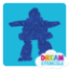 Picture of Inukshuk #1 - Glitter Tattoo Stencil - HP-118 (5pc pack)
