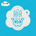 Picture of Hamsa Hand Evil Eye - Dream Stencil - 77