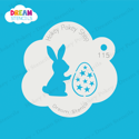 Picture of Easter Bunny with Egg - Dream Stencil - 115
