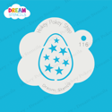 Picture of Easter Egg with Stars - Dream Stencil - 116