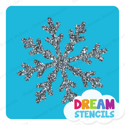 Picture of Snowflake Glitter Tattoo Stencil - HP-277 (5pc pack)