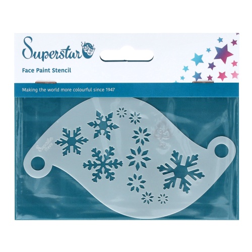 Picture of Superstar Face Paint Stencil - Snowflakes 77003